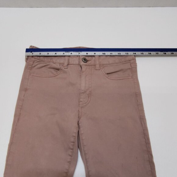 American Eagle Outfitters Super Stretch Hi-Rise Jeggings US Size 4 Cotton Blend - Picture 7 of 7